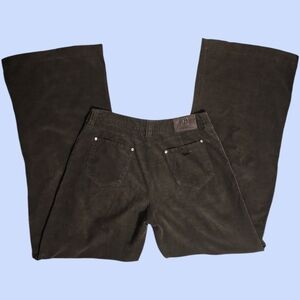 Giorgio Armani Wide Leg Corduroy Pants